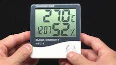 Humidifier With Hygrometer
